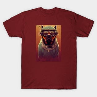 Vintage rottweiler portrait T-Shirt